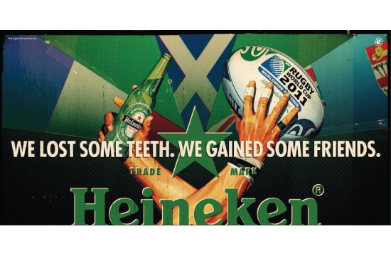 W & K's Heineken Rugby World Cup spot
